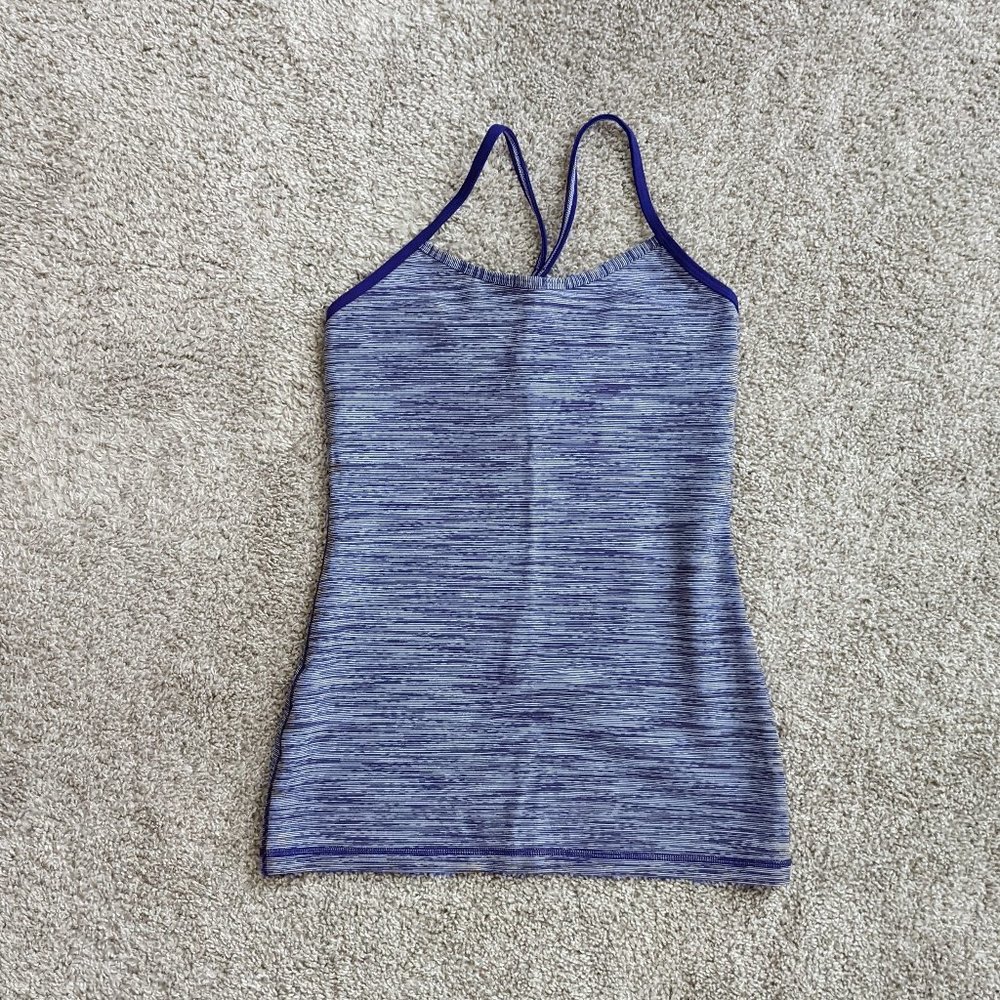 lululemon Power Y - Purple Space Dye